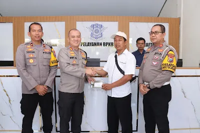 Kapolres Blitar Resmikan Ruang Pelayanan BPKB, Wujudkan Layanan Prima Untuk Masyarakat