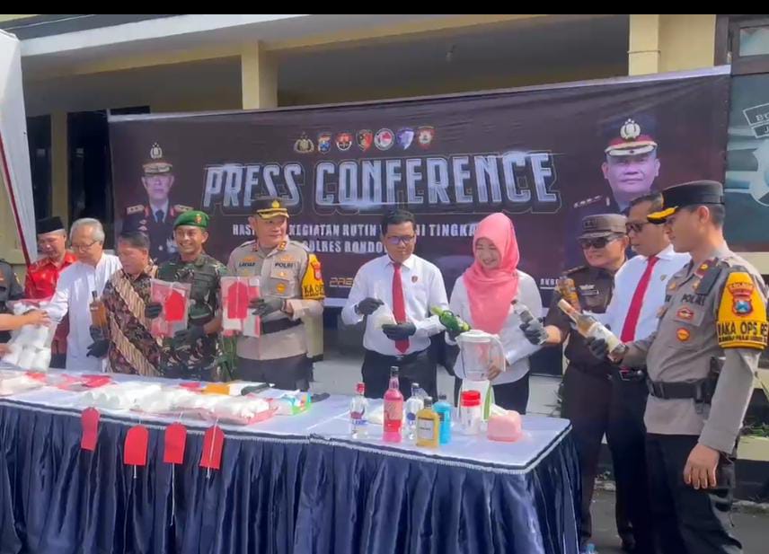 Jelang Nataru, Polres Bondowoso Musnahkan Beberapa Barang Bukti Hasil Operasi Selama Tahun 2024