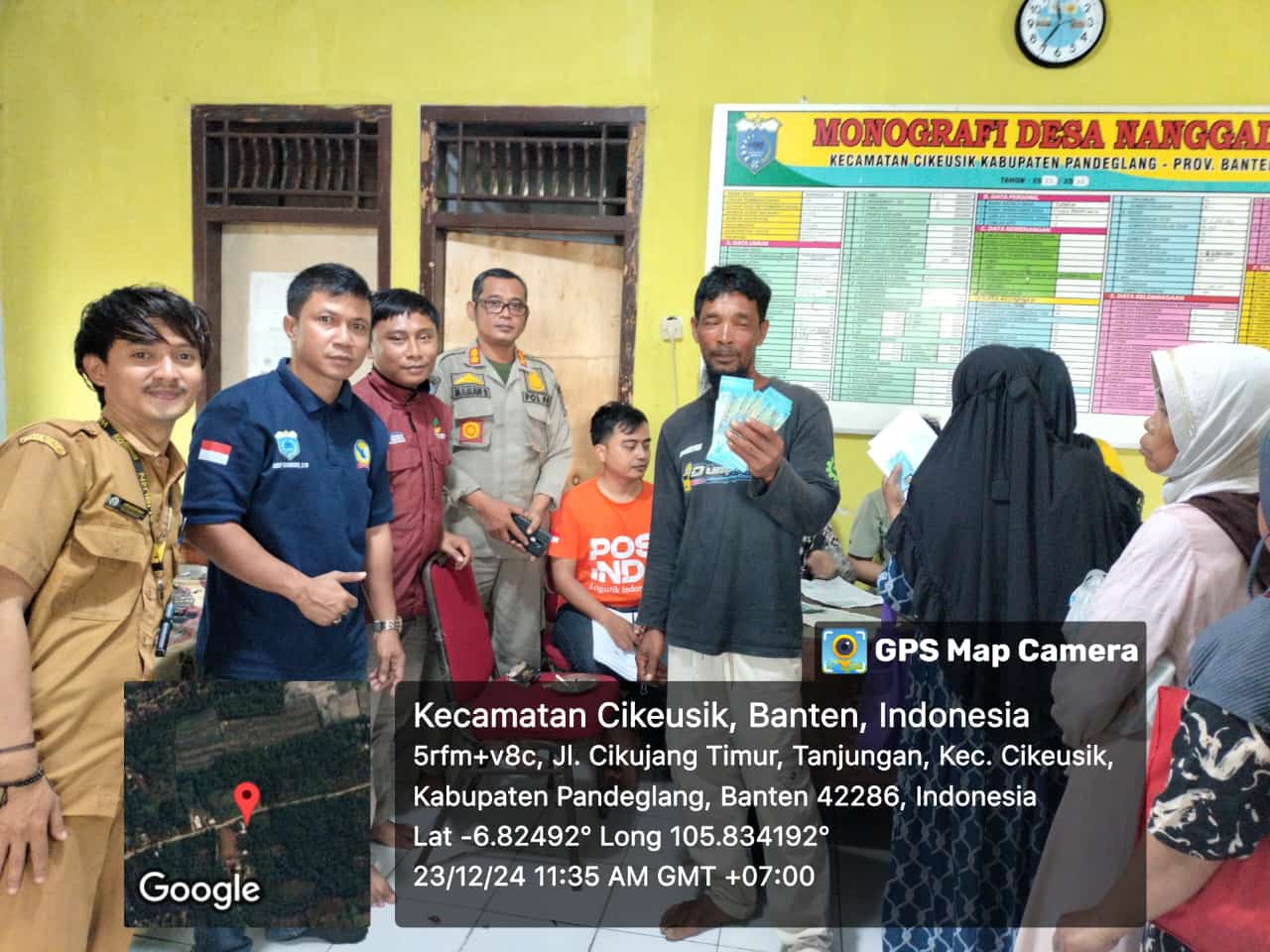 Penyaluran PKH dan BPNT Untuk 14 Desa di Kecamatan Cikeusik Berlangsung Lancar