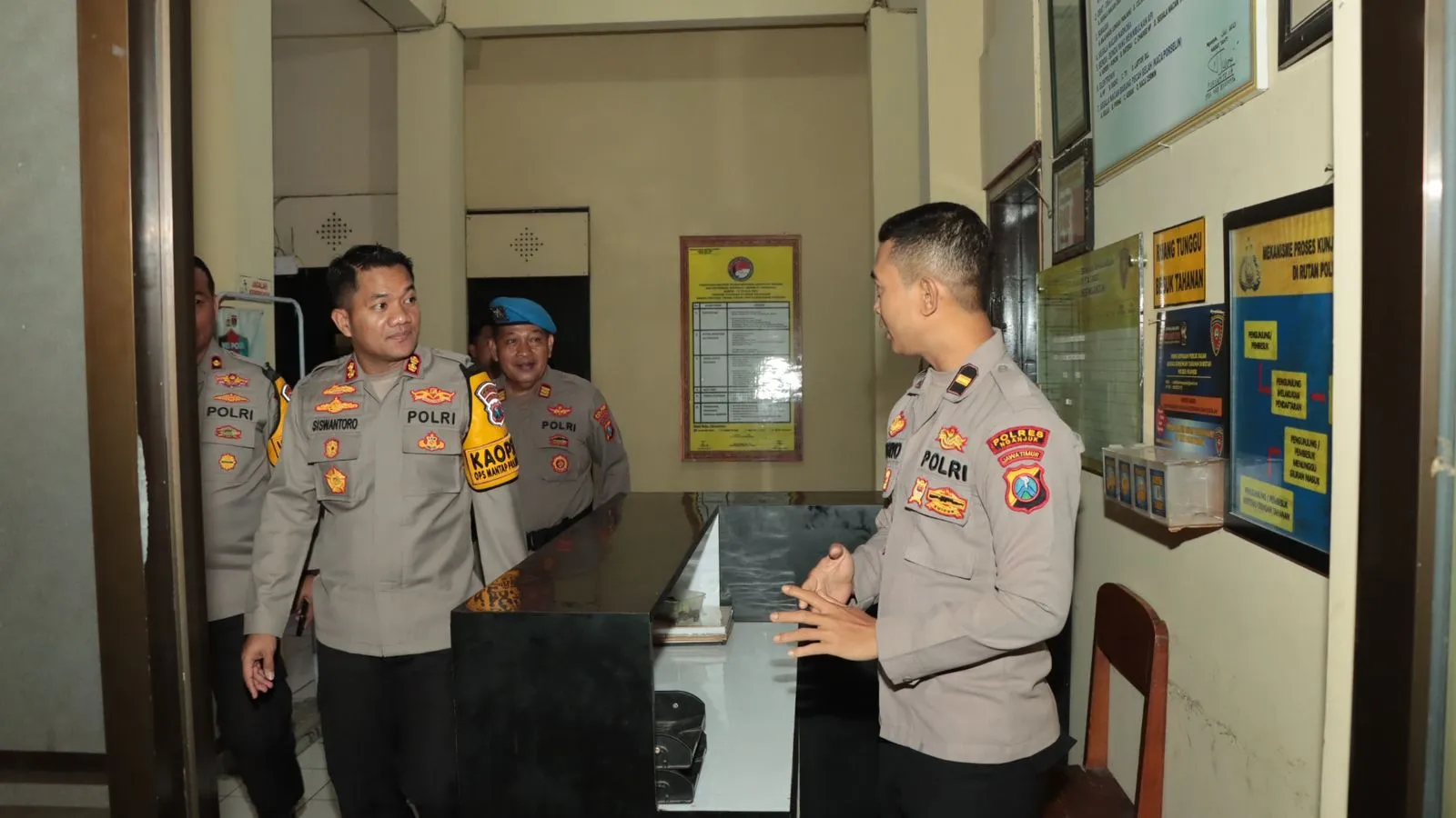 Jelang Nataru, Polres Nganjuk Pastikan Rutan Aman dan Kondusif
