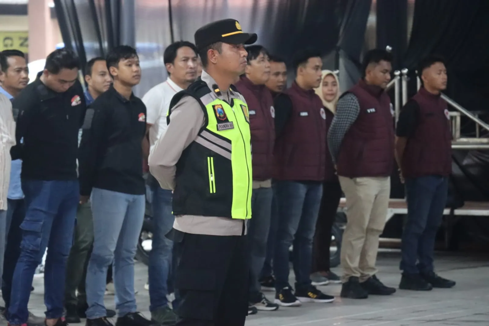 Jelang Perayaan Natal 2024, Polres Sampang Gelar Apel Siaga