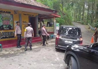 Operasi Lilin Semeru Polres Ngawi Siagakan Personel di Sejumlah Tempat Wisata