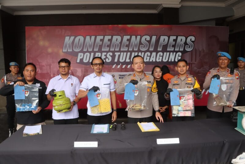 Polres Tulungagung Ungkap Kasus Penyalahgunaan Gas Subsidi, Tersangka Raup Keuntungan Hingga Rp 15 Juta