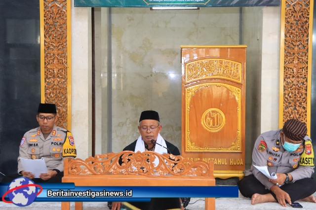 Awali Tahun 2025, Polres Ngawi Gelar Pengajian dan Doa Bersama
