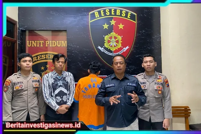 Polres Lumajang Berhasil Amankan Residivis Yang Curi Motor Dengan Modus Ngamen
