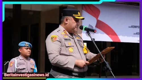 Kapolres Pelabuhan Tanjung Perak Pimpin Sertijab Dua Kapolsek dan Kasat Binmas