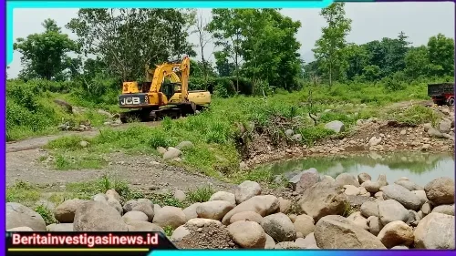 Ketua Lembaga KPK Nusantara Soroti Tambang Galian C Batuan CV. Pancar Glagas Jaya, Yang Terkesan Kebal Hukum