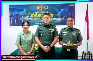 Pendam Merdeka Gelar Syukuran HUT ke-74 Penerangan TNI AD