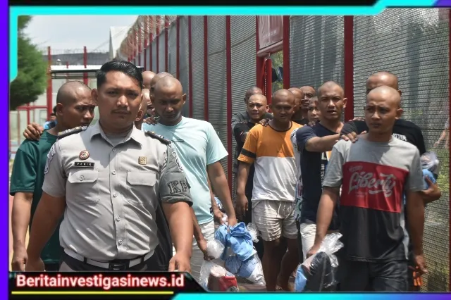 Lapas Narkotika Kelas IIA Pamekasan Kanwil Kembali Kedatangan Narapidana Baru Dengan Proses Ketat