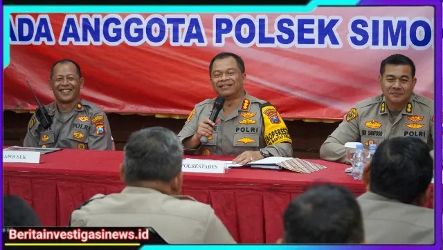 Kunjungan Kerja Kapolrestabes Surabaya: Wujudkan Polri Humanis dan Profesional di Mata Masyarakat