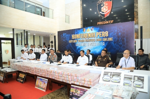 Polri Ungkap Kasus Judi Online Sindikat Jaringan Internasional, Hingga Sita Aset 61 Miliar