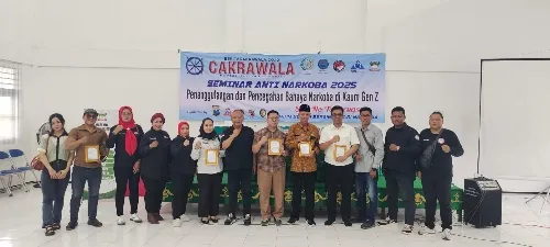 Stop Narkoba di Usia Dini, Media Berita Cakrawala Gelar Seminar Anti Narkoba