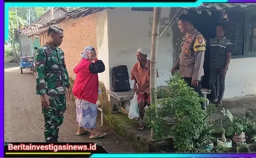 Bhabinkamtibmas Polsek Gondang Bantu Evakuasi ODGJ Yang Resahkan Warga Desa Senjayan