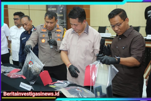 Dalam Waktu Tiga Hari, Polda Jatim Berhasil Ungkap Misteri Koper Merah di Ngawi