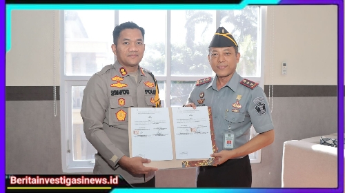 Polres Nganjuk dan Rutan Kelas IIB Tandatangani MoU Untuk Tingkatkan Sinergi Keamanan dan Pelayanan