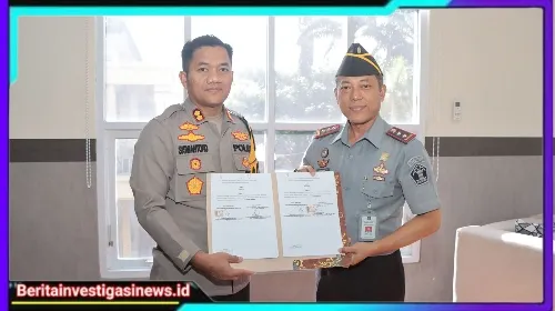 Polres Nganjuk dan Rutan Kelas IIB Tandatangani MoU Untuk Tingkatkan Sinergi Keamanan dan Pelayanan