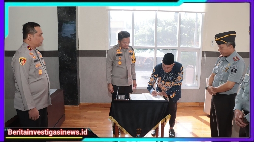 Polres Nganjuk dan Muhammadiyah Teken MoU Untuk Peningkatan Bantuan Hukum