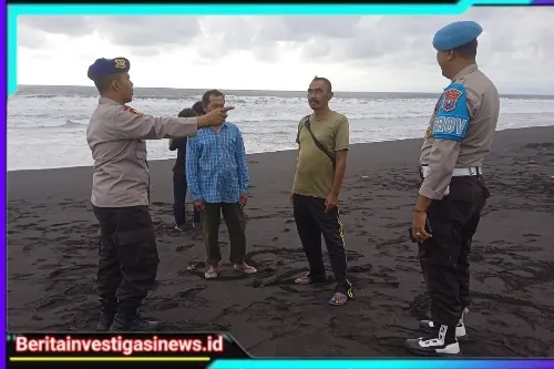Libur Panjang, Polres Jember Tingkatkan Pengamanan di Sejumlah Lokasi Wisata Pantai