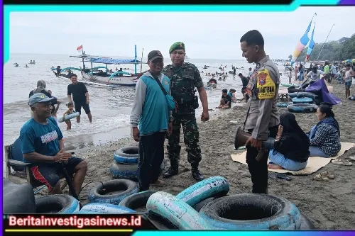 Polres Situbondo Tingkatkan Pengamanan Wisata Pantai Pada Libur Panjang Isra Miraj dan Imlek