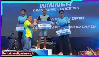 Polda Jatim Sukses Gelar EJRF 2025 di Pantai Marina Boom Banyuwangi