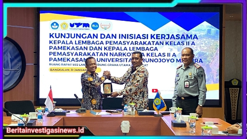 Lapas Narkotika Kelas IIA Pamekasan Hadiri Kunjungan dan Inisiasi Kerjasama di Gedung Graha Utama Universitas Trunojoyo