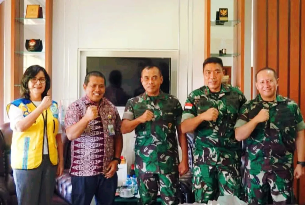 BWS Sulawesi 1 Kunjungi Kodam Xlll/Merdeka Manado, Dalam Rangka Kolaborasi Dalam Pengelolaan Sumber Daya Air