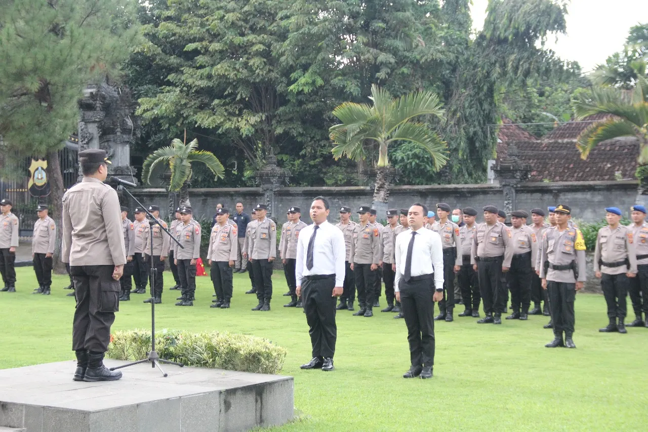 Wakapolres Ambil Jampin Polres Klungkung