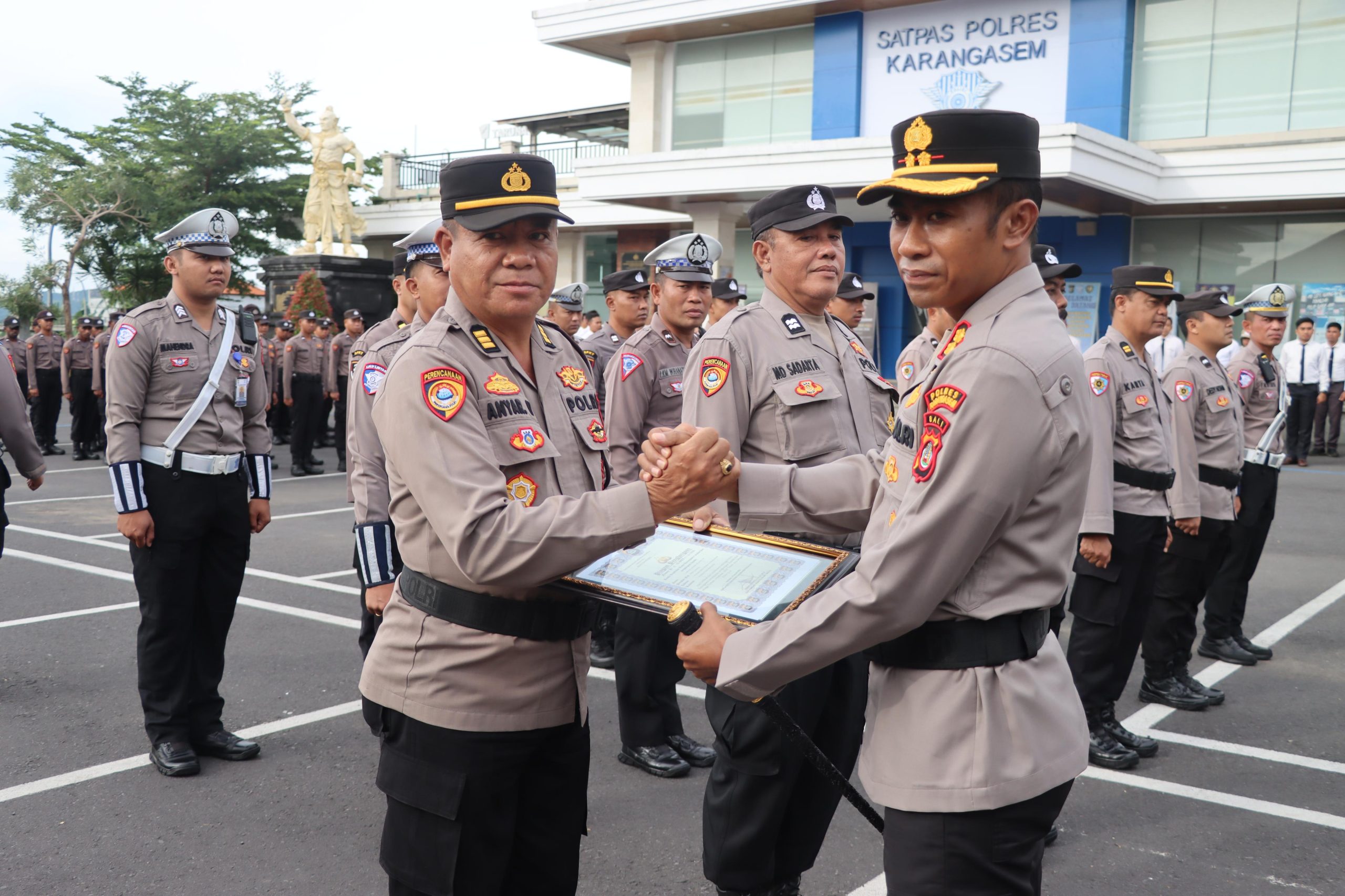 Motivasi Kapolres Karangasem: Buang Jauh Sikap Malas dan Arogan