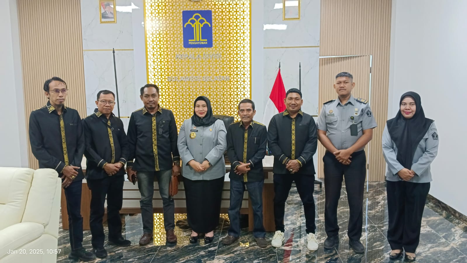 OBH NVNJ Kabupaten Gowa Datangi Kanwil Kemenkum Sulsel, Ada Apa ?
