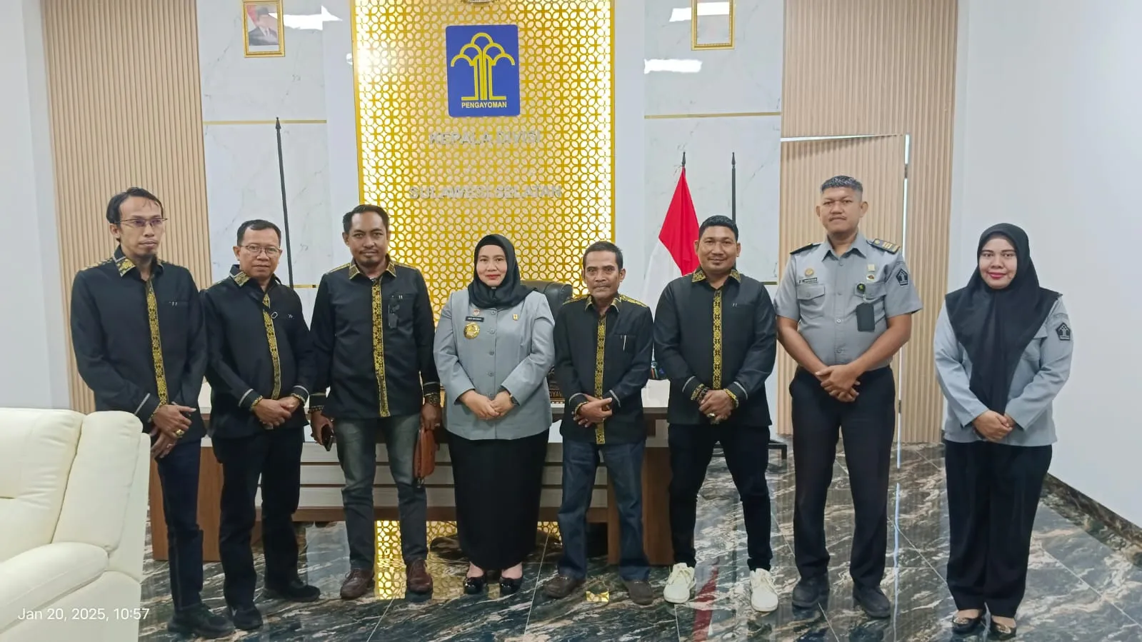 OBH NVNJ Kabupaten Gowa Datangi Kanwil Kemenkum Sulsel, Ada Apa ?