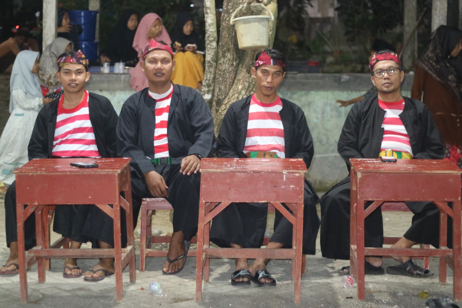 Malam Puncak Unggun Ria Kemah Akbar-V Pramuka Jawara As-Shiddiqi Terselenggara Khidmat di Tengah Tantangan Cuaca