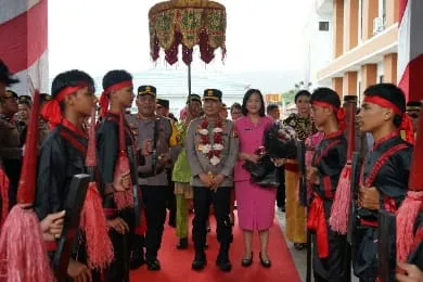 Kapolda Sulut Laksanakan Kunjungan Kerja ke Bolmong Raya, Polres Bolmut Perdana