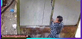Maling Tepung Terekam CCTV Hingga Viral, Seorang Pemuda Asal Burneh Diciduk Satreskrim Polres Bangkalan