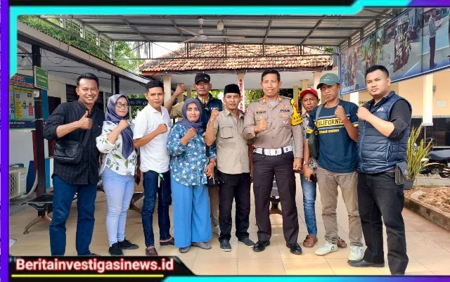 Sejumlah Pimpinan Redaksi Media Online Dari Surabaya Lakukan Kunjungan Silaturrahmi ke Kasatlantas Polres Sampang