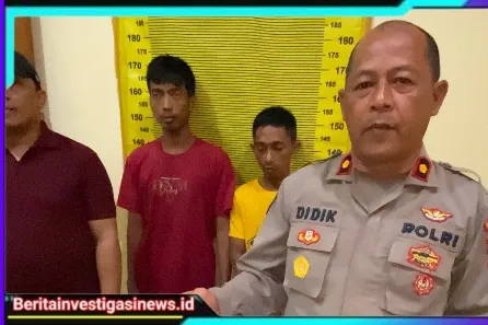 Tendangan Polisi Gagalkan Aksi Curanmor di Surabaya, Dua Pelaku Tak Berkutik 