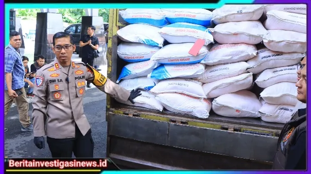 Polres Ngawi Berhasil Ungkap Penjualan Pupuk Bersubsidi Secara Ilegal