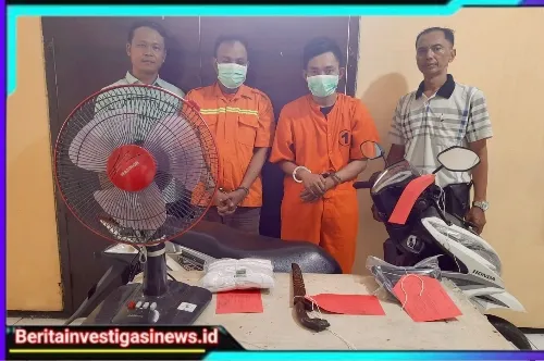 Polsek Semampir Amankan Dua Pelaku Curas, Modus Minta Antar Pulang