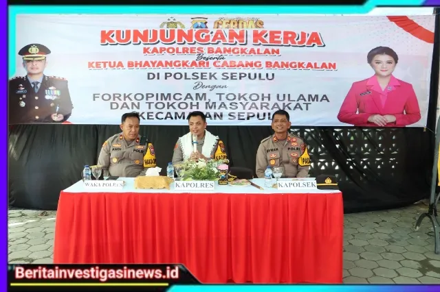 Bahas Balap Liar dan Kenakalan Remaja, Begini Tanggapan Kapolres Bangkalan Saat Kunjungan Kerja