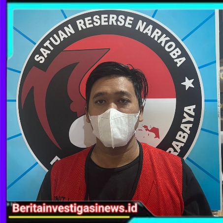 Satresnarkoba Polrestabes Surabaya Ciduk Pelaku Penyalahgunaan Narkotika, Puluhan Paket Sabu Diamankan