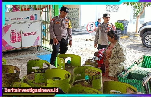 Polres Magetan Pantau Stok LPG 3 Kg di Agen dan Pangkalan, Pastikan Distribusi Lancar