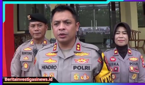 Polres Bangkalan Amankan Pria Bawa Sajam dan 39 Unit Motor Hasil Balap Liar