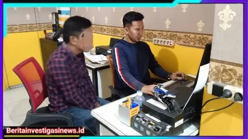 Bhabinkamtibmas Polres Sampang Amankan Pelaku Penipuan dan Penggelapan