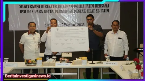 Polda Jatim dan Perguruan Pencak Silat Tanda Tangani Kesepakatan Jaga Kamtibmas
