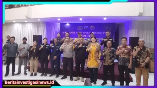 Humas Polda Jatim Bersama Awak Media Bersinergi Wujudkan Kondusifitas Kamtibmas di Tahap Pelantikan Gubernur dan Wakil Gubernur Jawa Timur