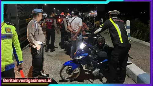 Polres Pacitan Amankan 27 Motor Tidak Sesuai Spektek dan Terlibat Balap Liar