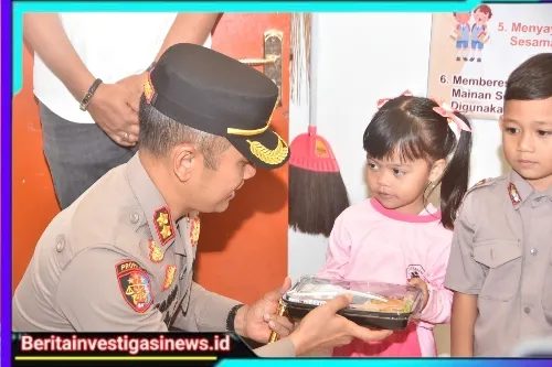 Laksanakan Program MBG Polres Bondowoso Dukung Wujudkan Generasi Sehat Berprestasi