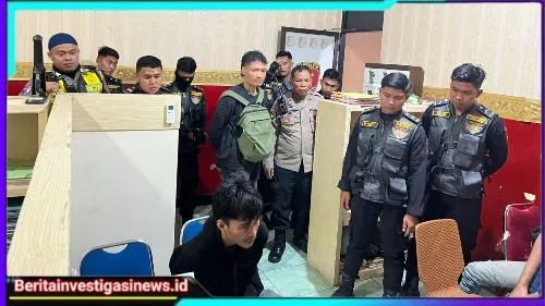 Kapolsek Tegalsari Turun Tangan Amankan Tersangka Curanmor Dari Amukan Warga