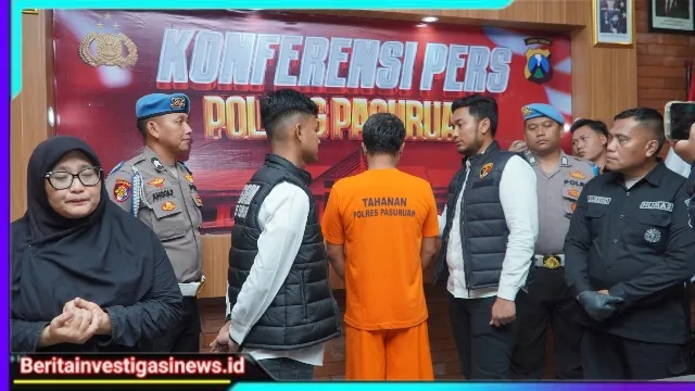 Kurang dari 24 jam Polres Pasuruan Berhasil Ungkap Penganiayaan Berujung Maut di Pandaan