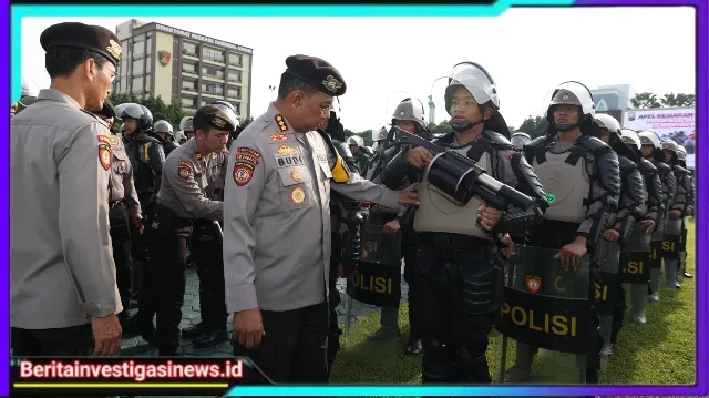 Polda Jatim Siapkan 706 Personel Jelang Pelantikan Kepala Daerah