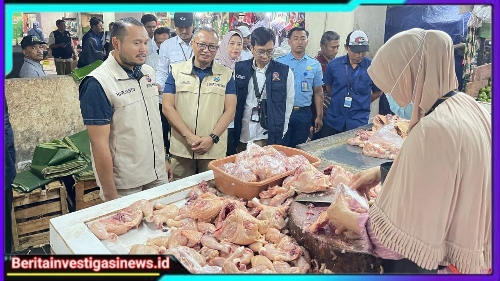 Jelang Ramadhan, Satgas Pangan Polda Jatim Sidak Sejumlah Pasar, Harga Bapokting Relatif Stabil